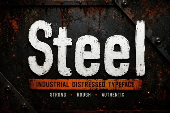 Steel Font